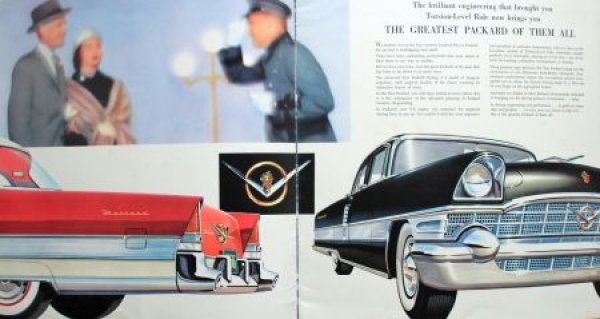 Packard Modelprogram 1956 Carbrochure (6315)